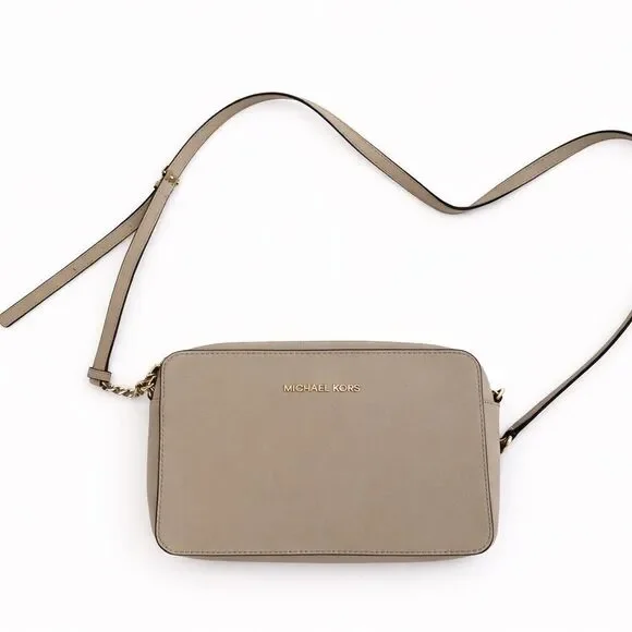 Michael Kors Beige Crossbody Bag - Picture 1 of 1